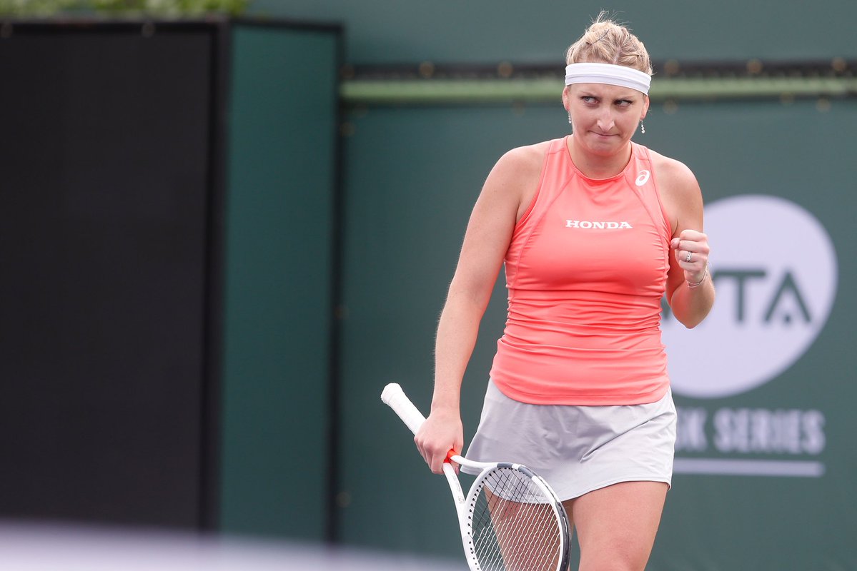 印第安维尔斯125k埃拉尼取7连胜,印第安维尔斯wta赛王蔷