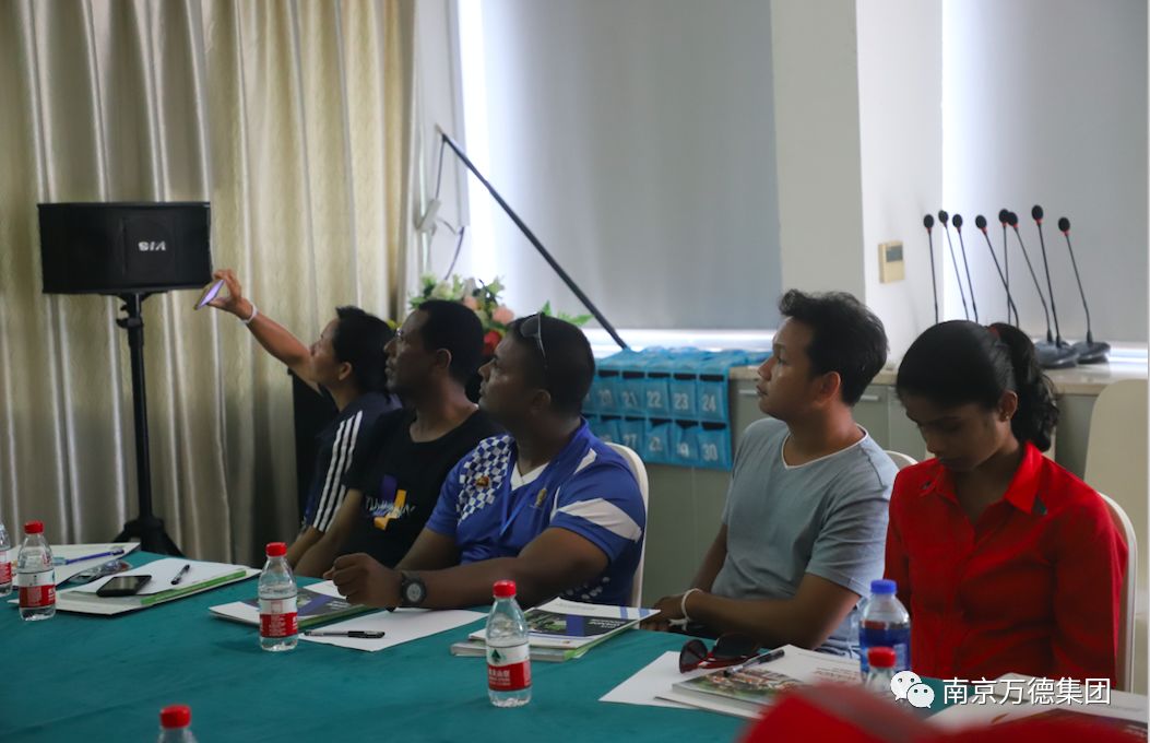 体育让南京万德集团与“一带一路”牵手，共建友谊桥梁