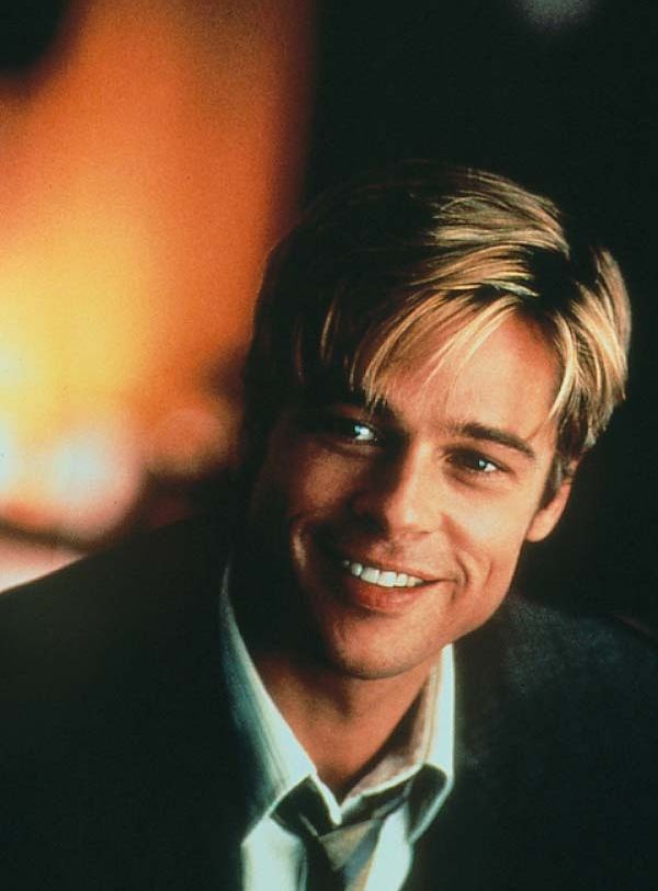 布拉德皮特世界上最帅的男人,皮特被称为上帝的杰作