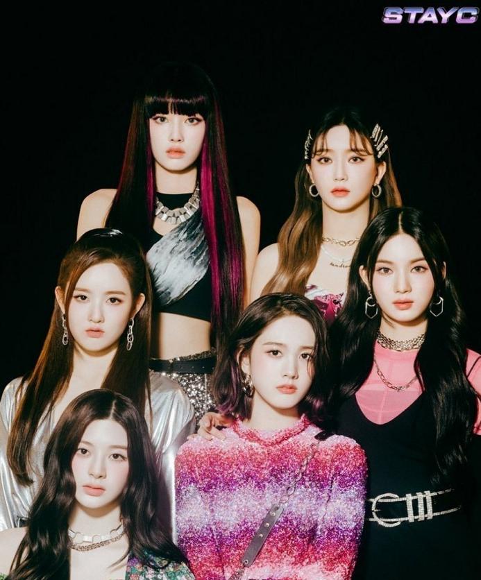 stayc黑眼必胜,stayc女团高光视频