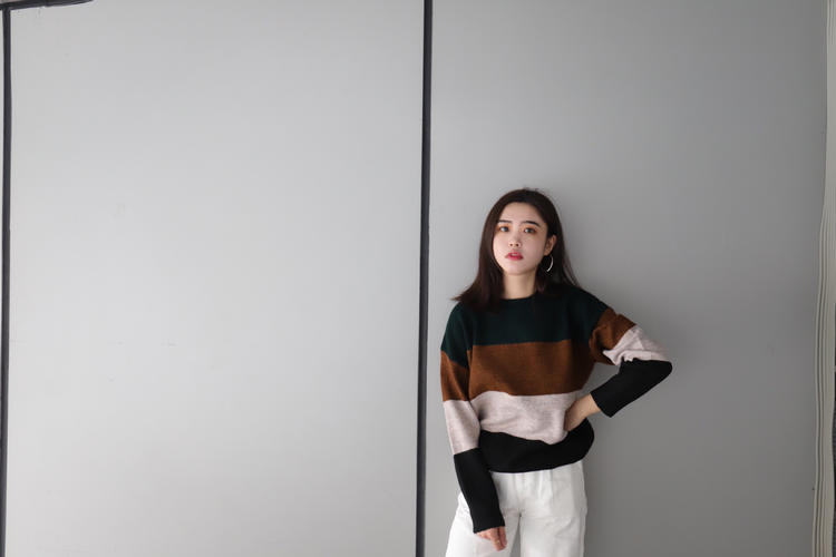 毛衣独特配色,如何让毛衣看起来更有质感