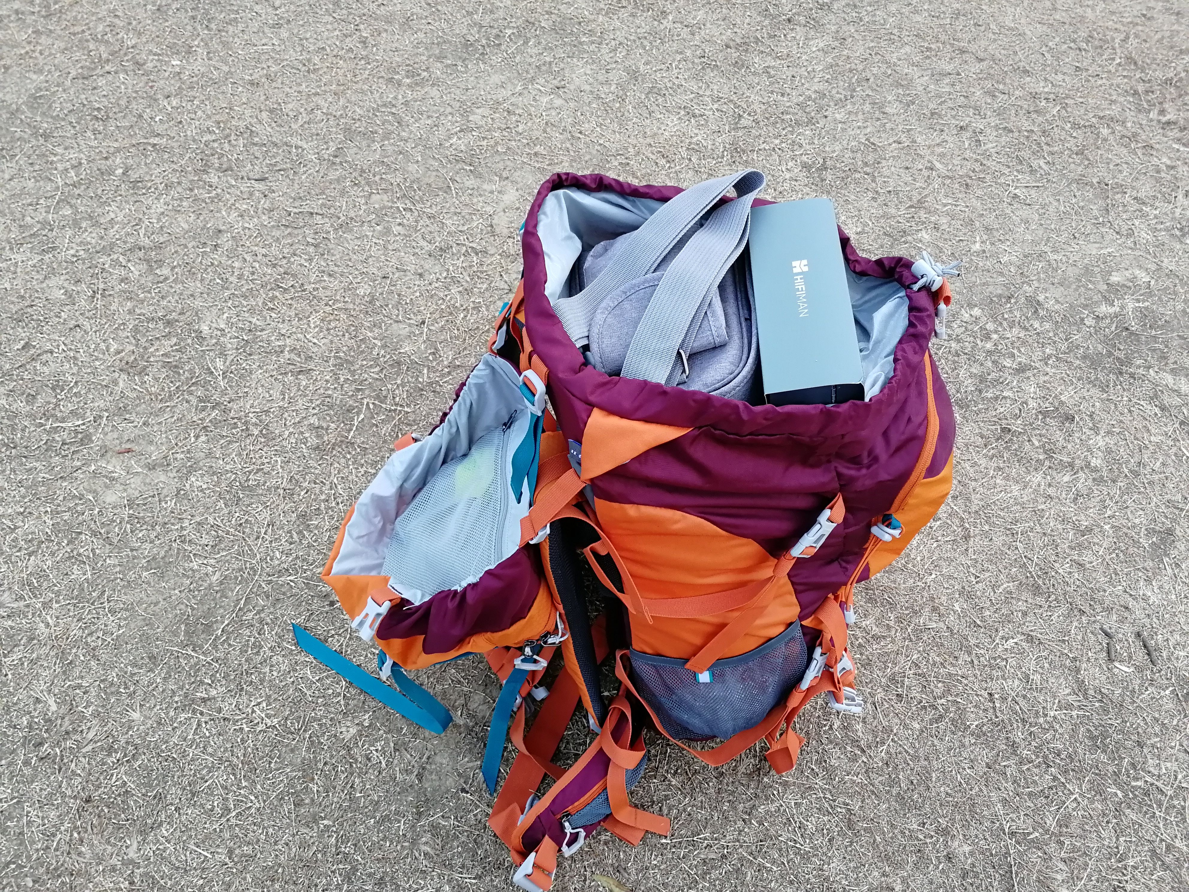 探路者60l登山包,探路者户外男款双肩背包