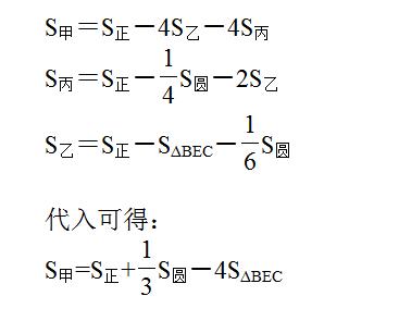 图形求阴影面积和周长奥数,求阴影部分面积竞赛题奥数