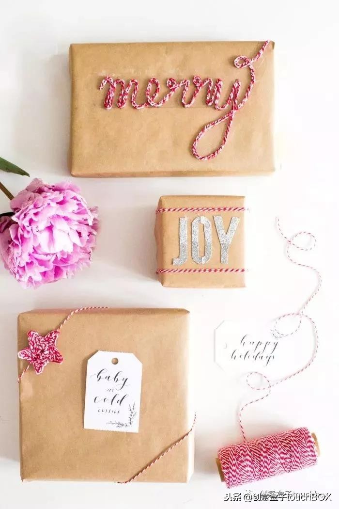礼物包装教程不用双面胶,六个礼物包装的小技巧