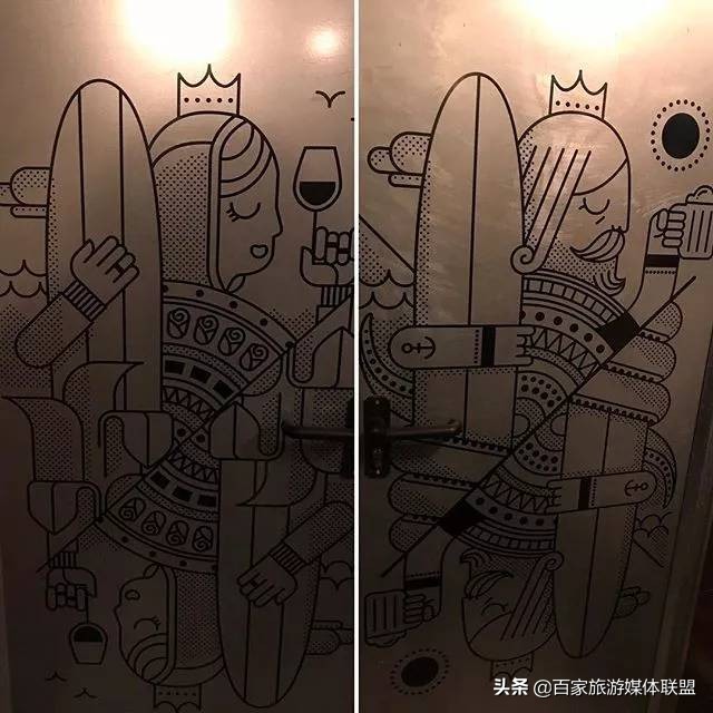 男女厕所的标志照片,男女厕所英文标志图