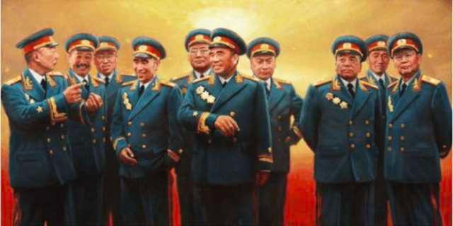 新中国成立后的十大元帅是谁,开国战功最大的十大元帅