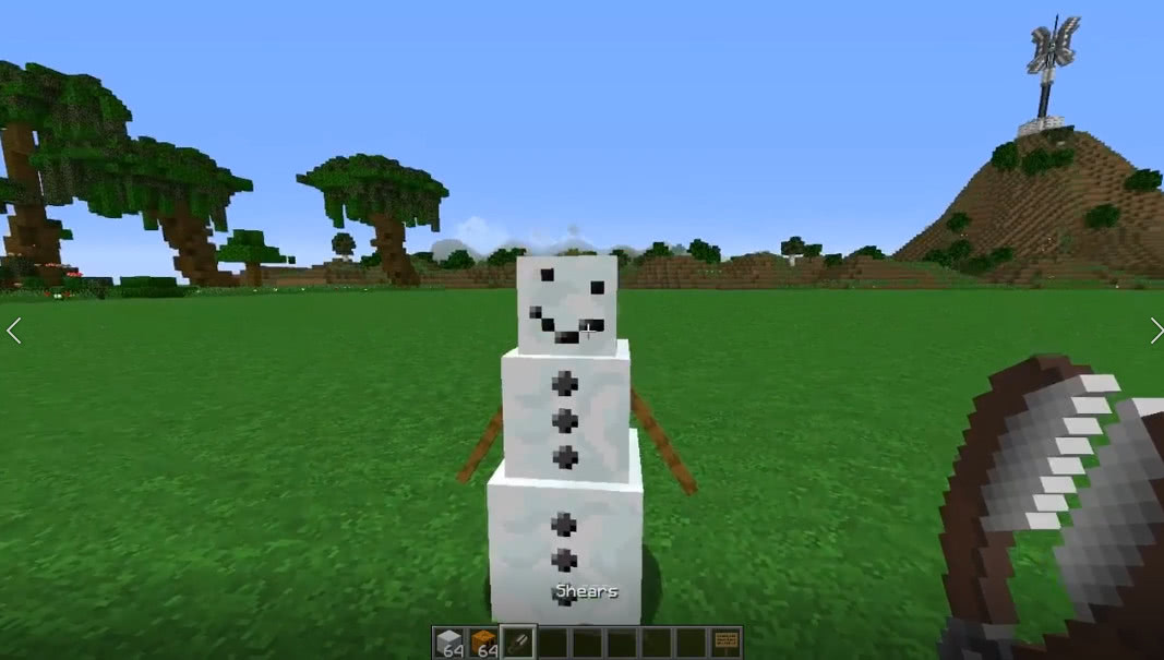 我的世界南瓜灯合成雪傀儡,我的世界合成黄金