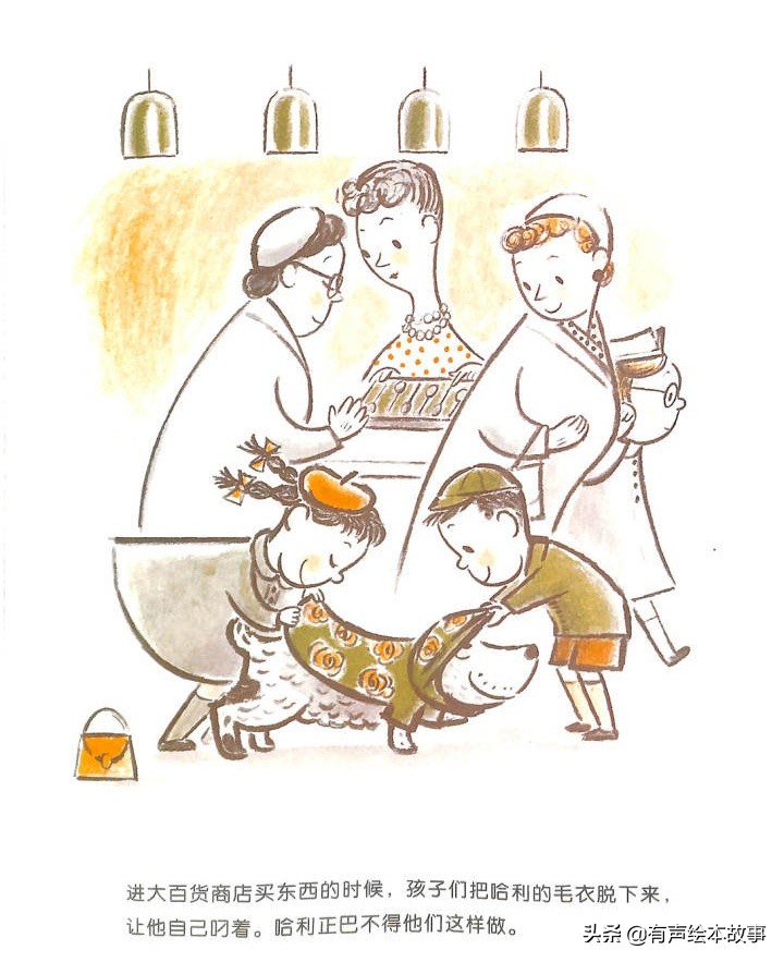 儿童故事哈利的花毛衣,哈利不可以有声绘本故事