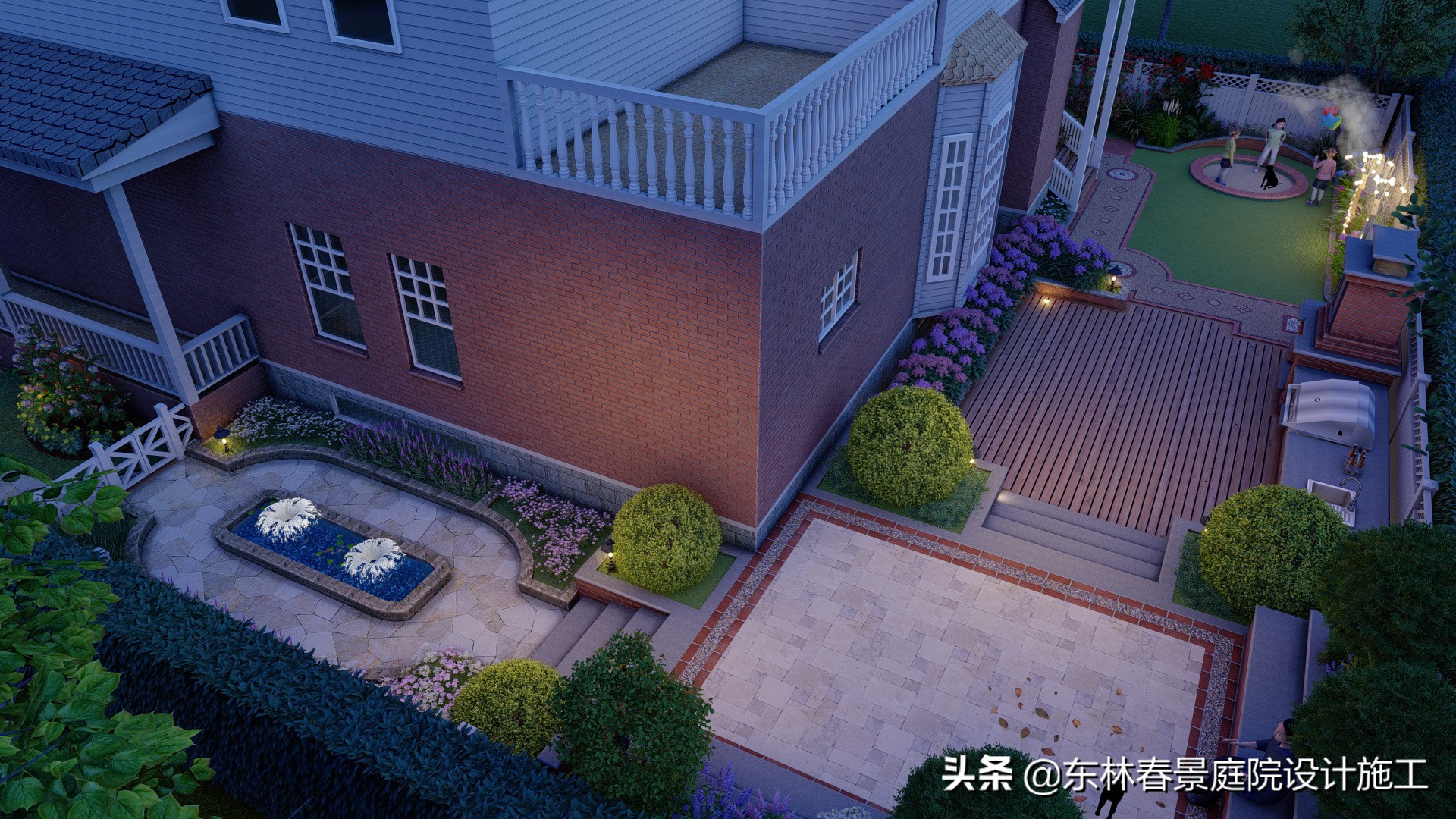 别墅庭院设计案例,各种别墅设计大全