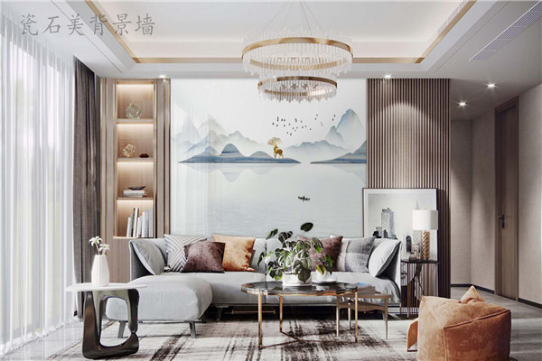 水刀大理石背景墙,石美石材背景墙