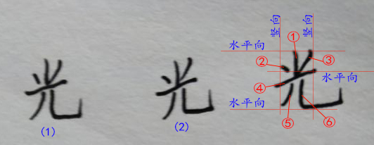 蒙文硬笔练字教程,硬笔书法蒙的写法