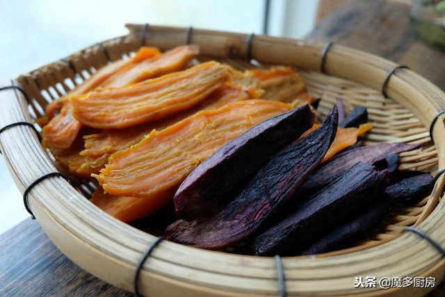 软糯香甜的地瓜干,无添加纯手工好吃的地瓜干