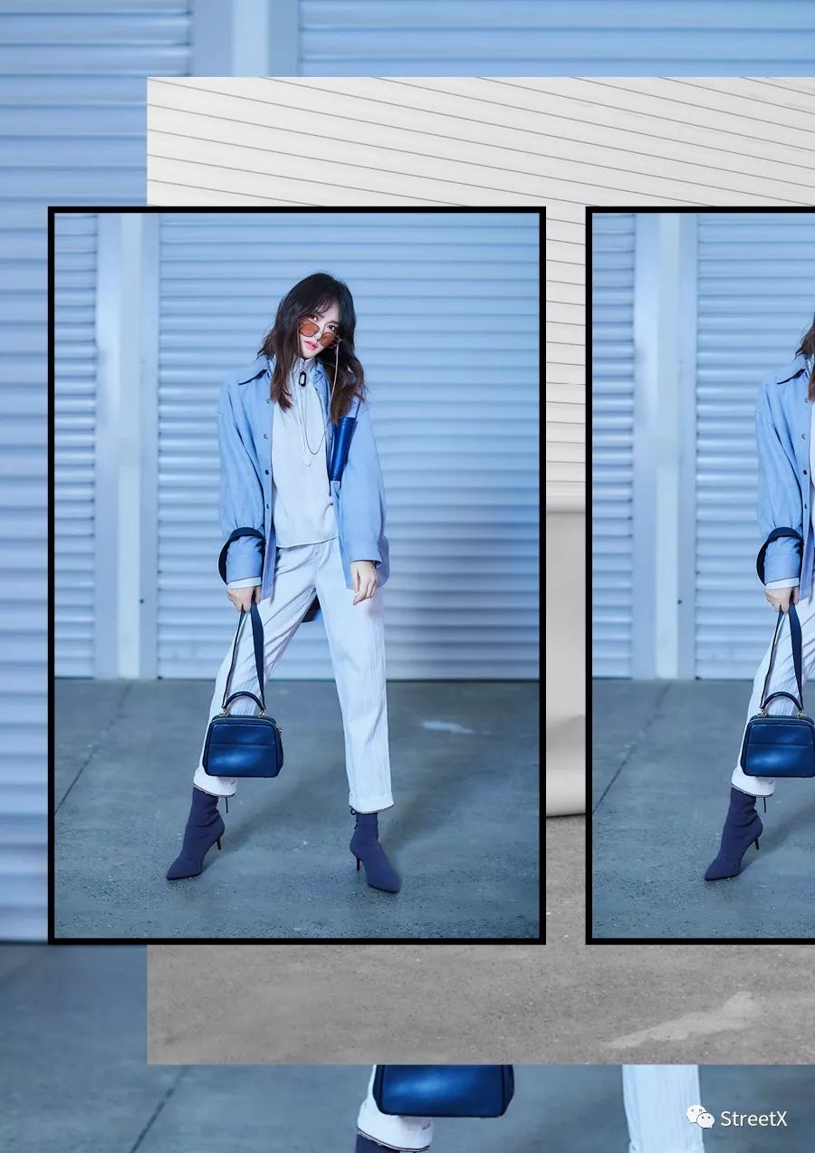 唐嫣最新的穿搭告诉你,唐嫣全黑look秀长腿