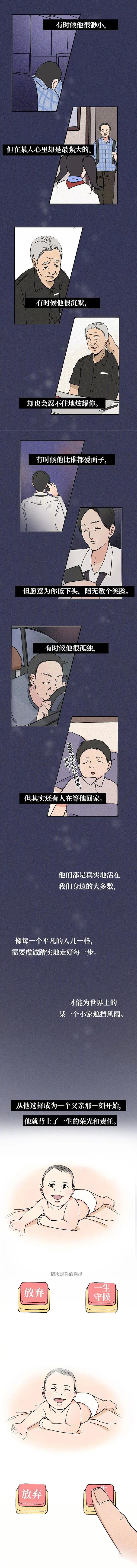 凌晨三点，我*窥偷**了我爸的夜生活……​​​#漫画#​