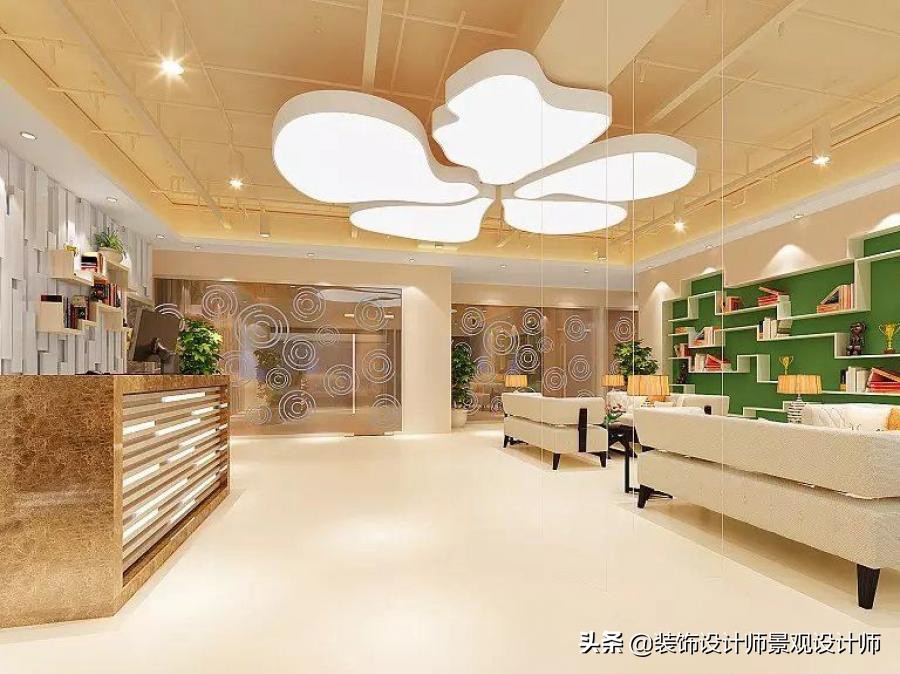 公司健身房设计效果图,书房健身房二合一设计效果图