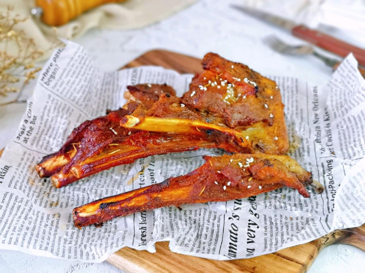 烤箱烤奥尔良味羊排视频教程,空气炸锅奥尔良烤羊排的家常做法