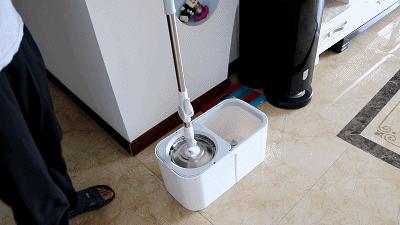 自从用上懒人拖把,好用旋转甩水拖把