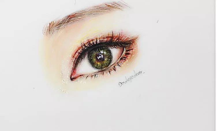 简单又好看的100种眼睛画法,画12种眼睛的画法