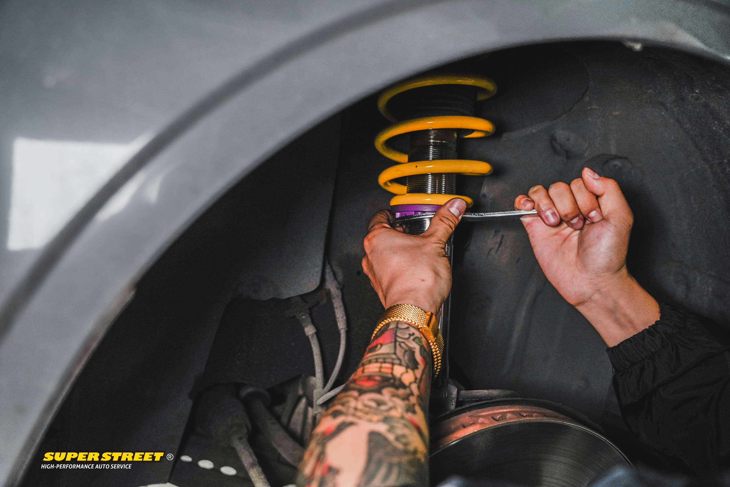 奥迪s3绞牙避震效果图,奥迪s3改装大涡轮