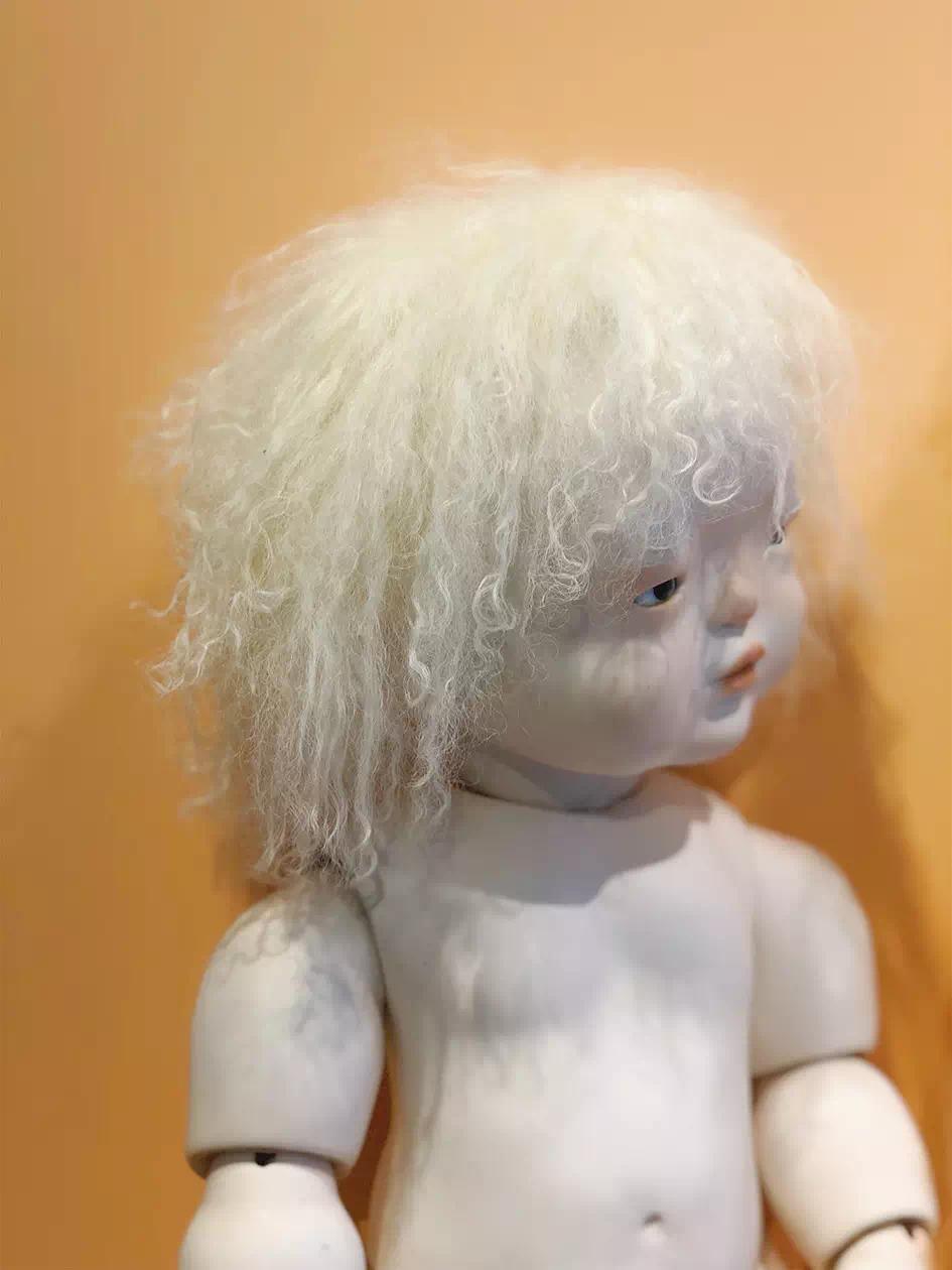 bjd陶瓷可动小熊,陶瓷bjd娃娃开箱视频