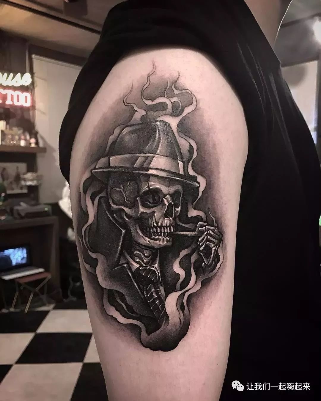 暗黑风格的纹身,暗黑风格纹身简洁