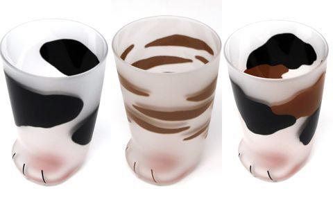 肉球猫掌杯图片大全,高颜值猫爪杯推荐