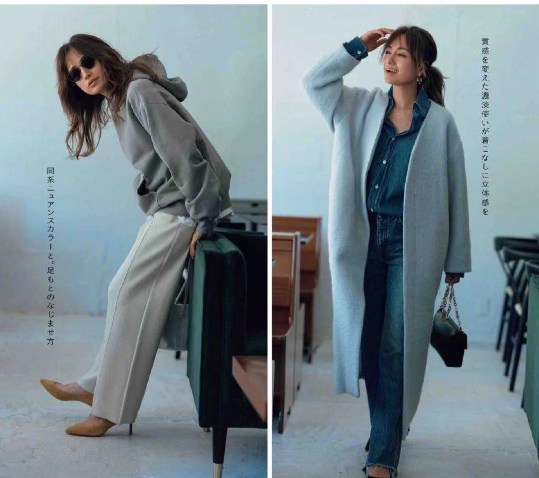 冬季灰色的高级穿搭法则,灰色系小众风穿搭