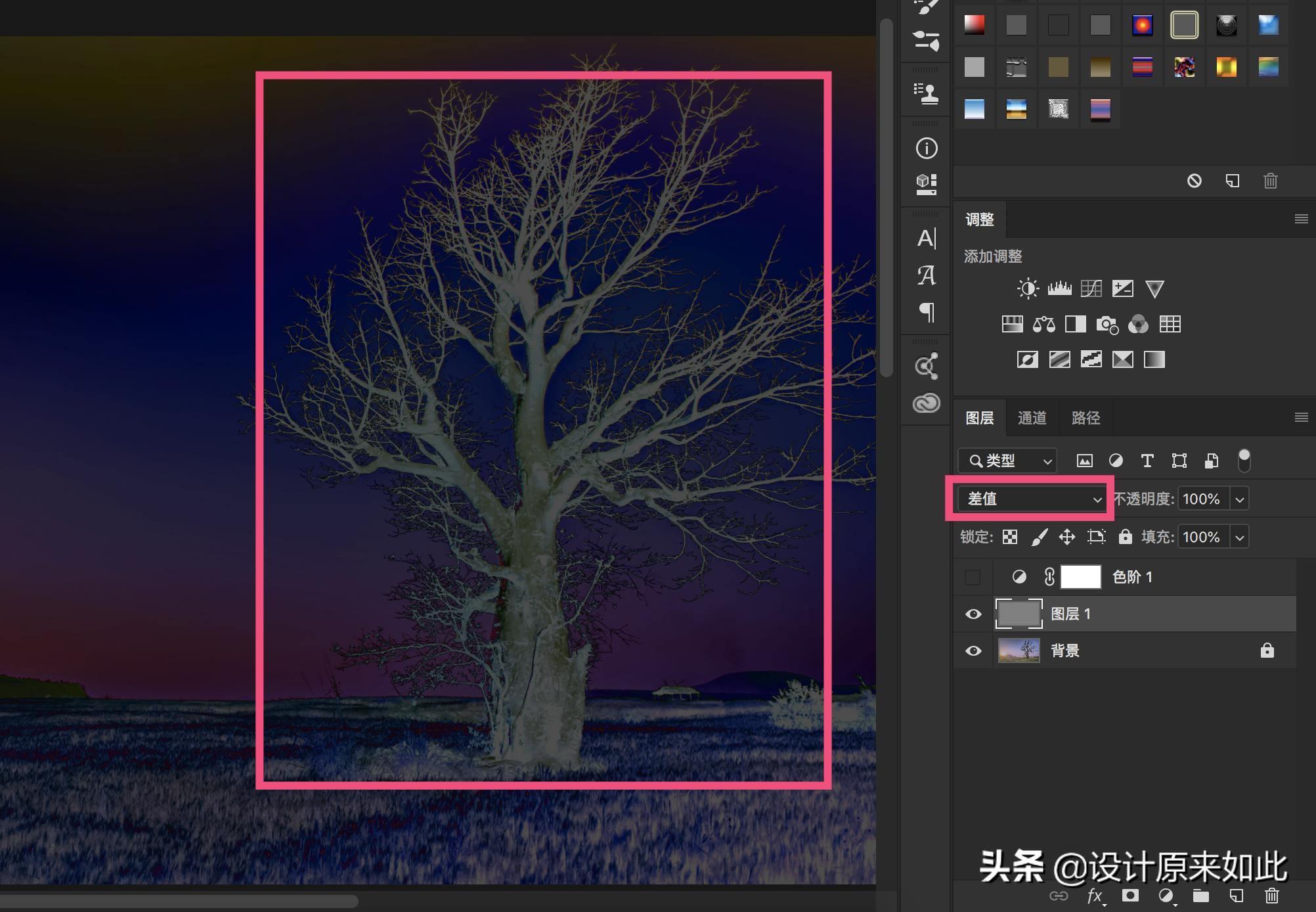 ps可选颜色与色阶调色的区别,ps怎么调色照片背景颜色