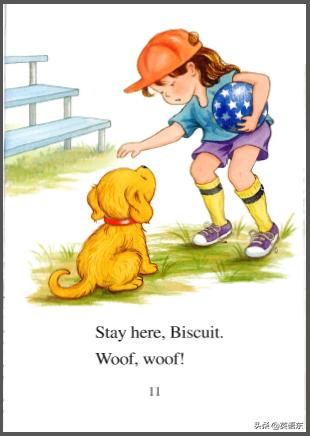 英文有声绘本Biscuitplaysball饼干玩球