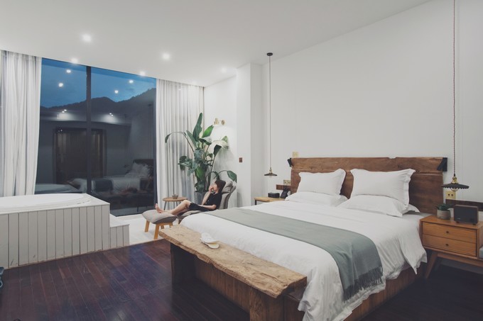 心中有桃花源何处都是山水间,心中若有桃花源何处是水云间