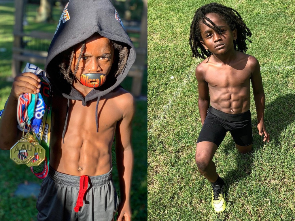 美国七岁小孩百米视频,美国17岁百米破十秒