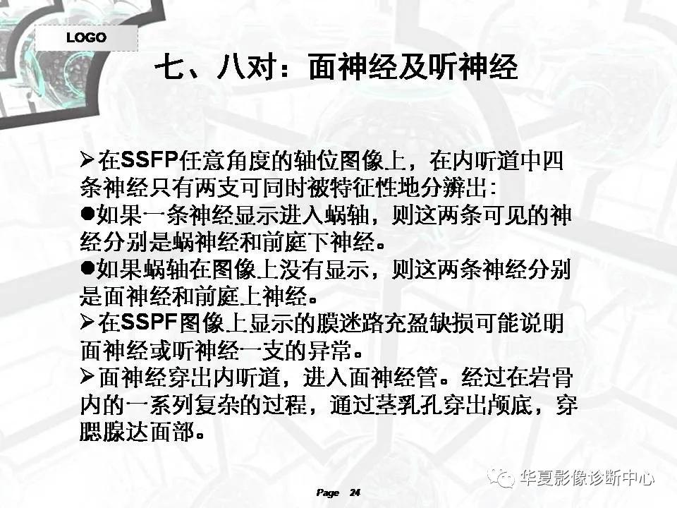 磁共振颅神经扫描是定位在哪,颅神经图谱