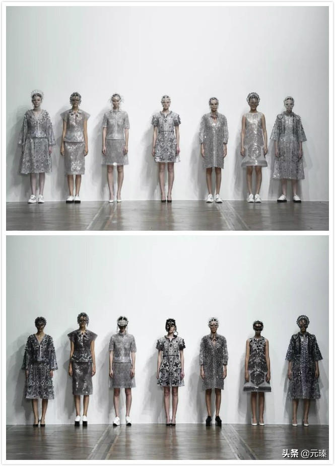 川久保玲时装秀经典款,川久保玲2017时装周