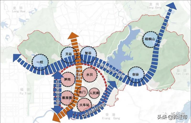 深圳十四五规划重点建设区域,深圳区域规划