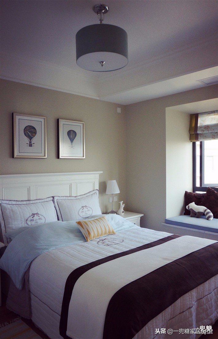 美式风格装修110平,150平美式轻奢大气风装修