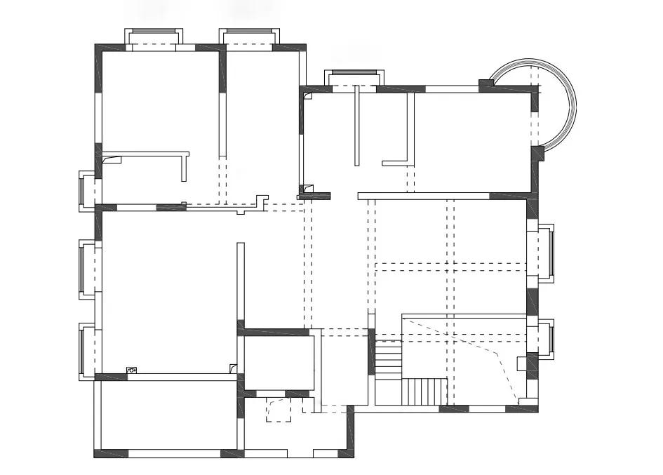 330㎡独栋别墅，打造轻奢高雅美学