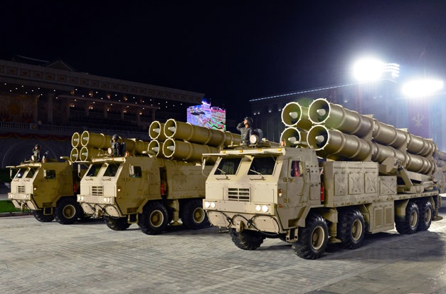 韩国看朝鲜阅兵,韩国朝鲜阅兵