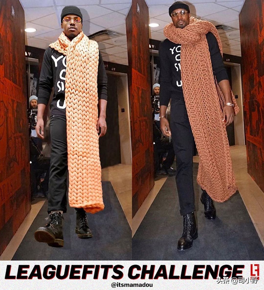 nba球星模仿秀,nba球星入场潮装模仿