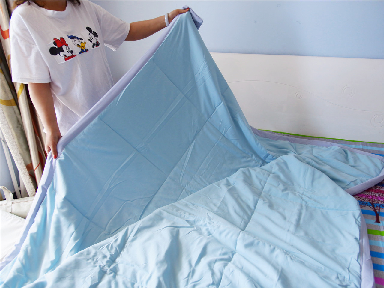 「超逸酷玩」有品COMOLIVING抗菌空调夏被凉席蒙古包蚊帐三件套