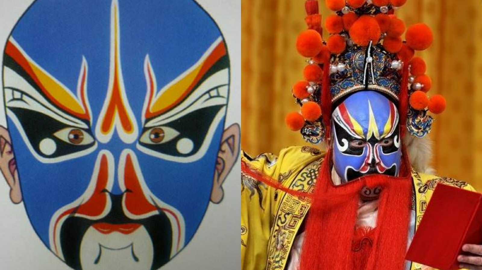 萌视角：中国脸谱讲述不同于西洋假面的浪漫