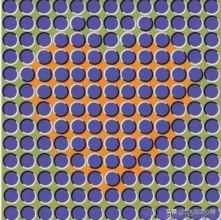 心理学视觉错觉重影图,十五张诡异心理图张张戳心