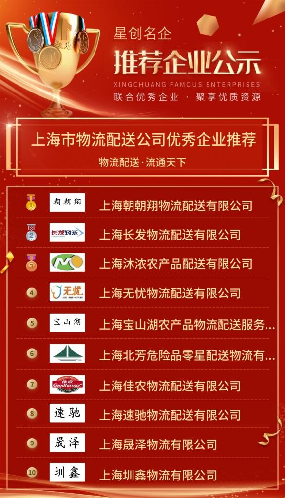 上海口碑比较好的物流公司找工作,优质物流公司评选