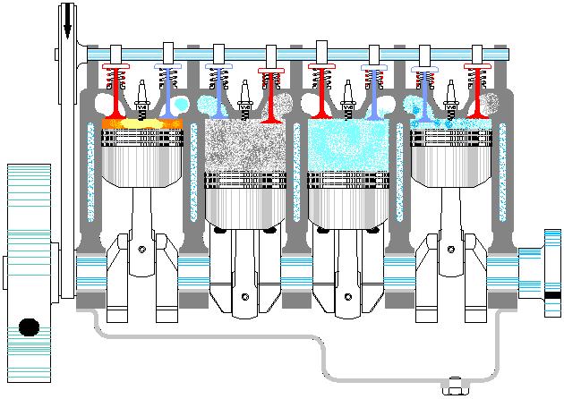 发动机皮带正时对点图解,发动机正时皮带安装技巧