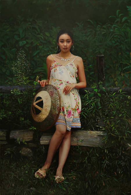 王东升画家,赵开坤人物油画作品欣赏