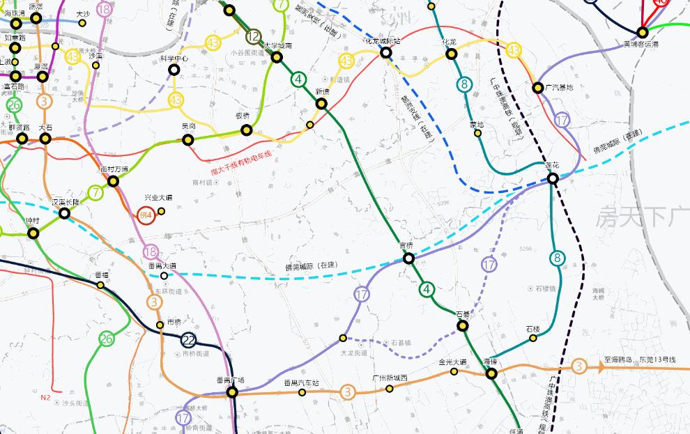 番禺区化龙镇未来5年规划发展,番禺区的未来