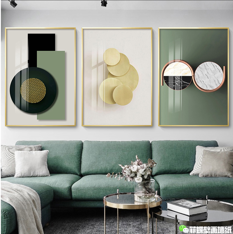 北欧风壁画装饰画,北欧风电表箱装饰画