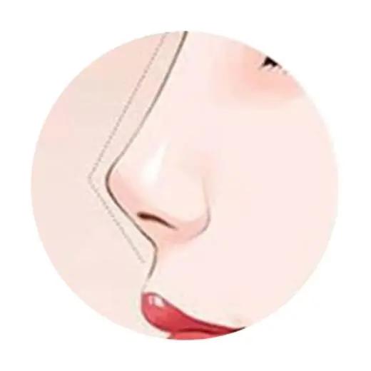 鼻子短塌扁图片,广西的鼻子为什么又大又扁