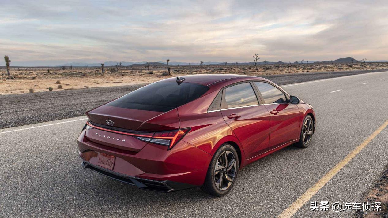 全新伊兰特和第七代伊兰特的区别,全新伊兰特对比领动的区别