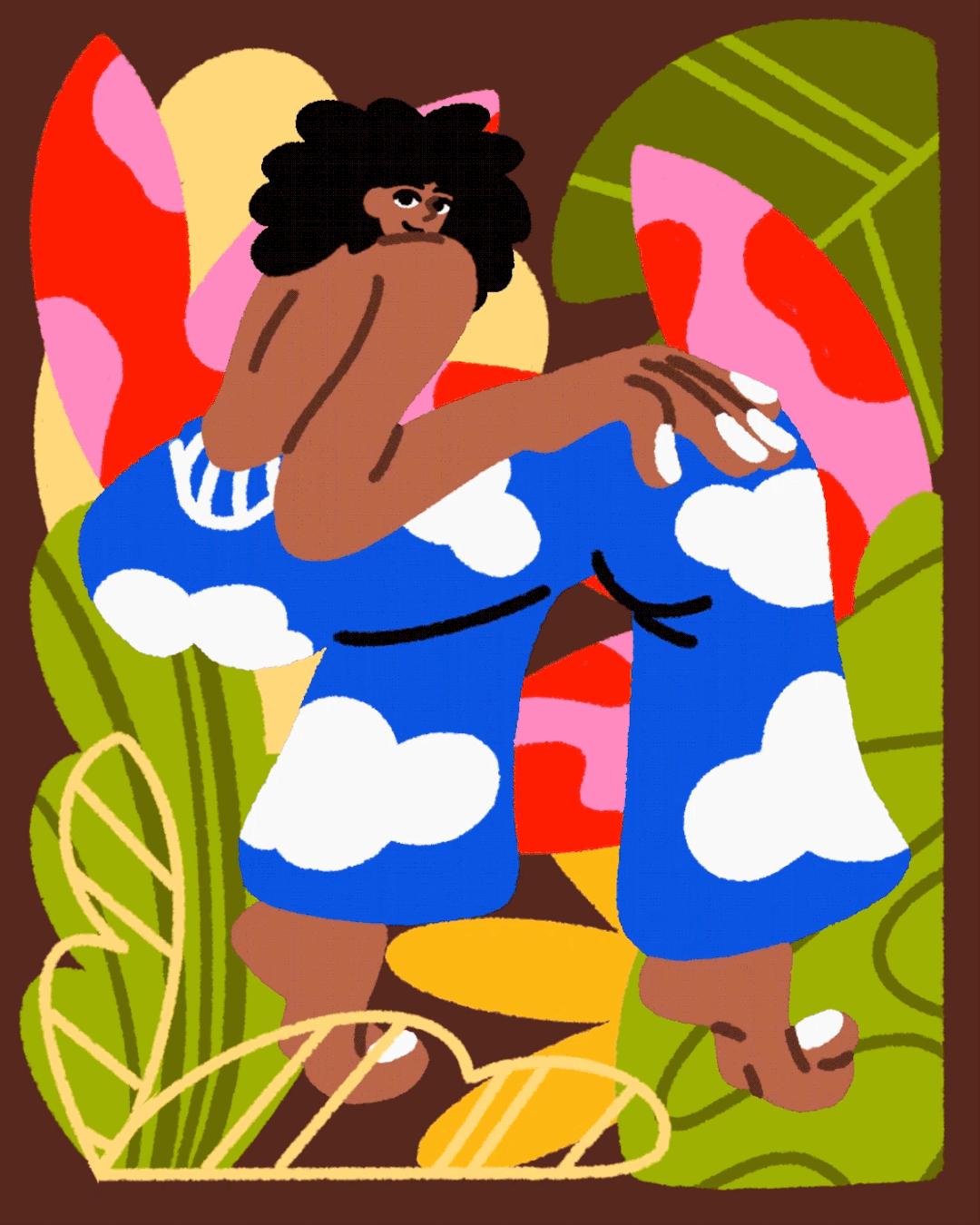 匈牙利插画师gabibaracsi,德国插画师sylvia