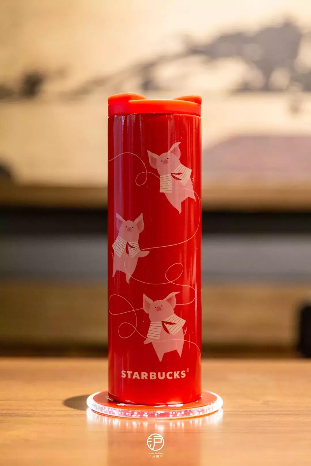 星巴克猪猪杯到哪预订,星巴克最新限定杯